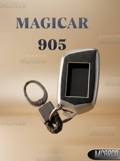 Защитный чехол для пульта Magicar 905 из эко-кожи и TPU — MCARGO-MAGICAR905-СЕРМЕТ