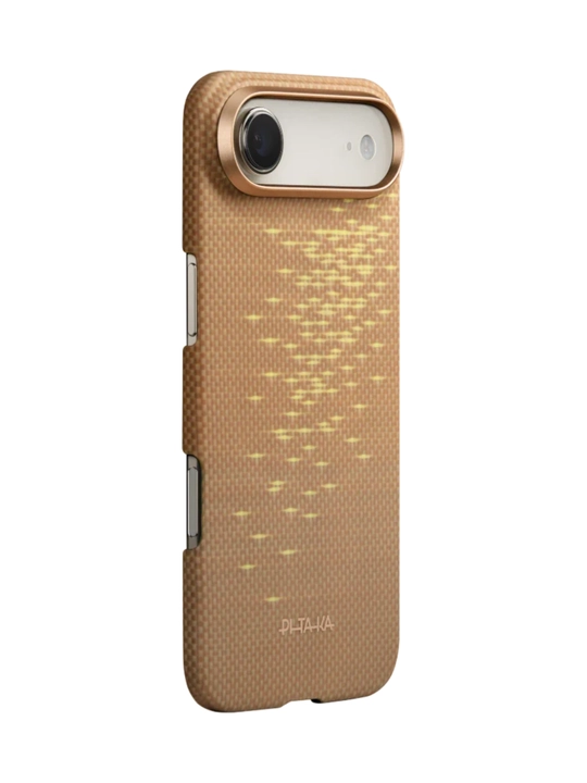 Chexol Pitaka iPhone Air uchun, Magsafe bilan, ultra yupqa, o'ta mustahkam, kevlardan