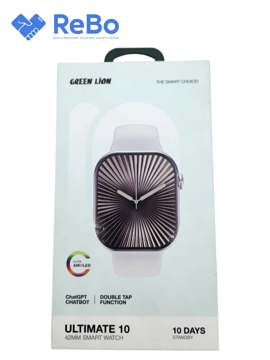 Smart soat Green Lion Ultimate 10 AMOLED ekran, ChatGPT, 42, 46, 49 mm