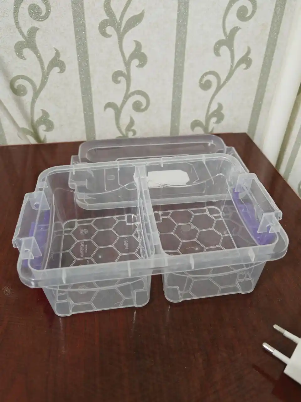 Контейнер для хранения продуктов, прямоугольный, пластиковый