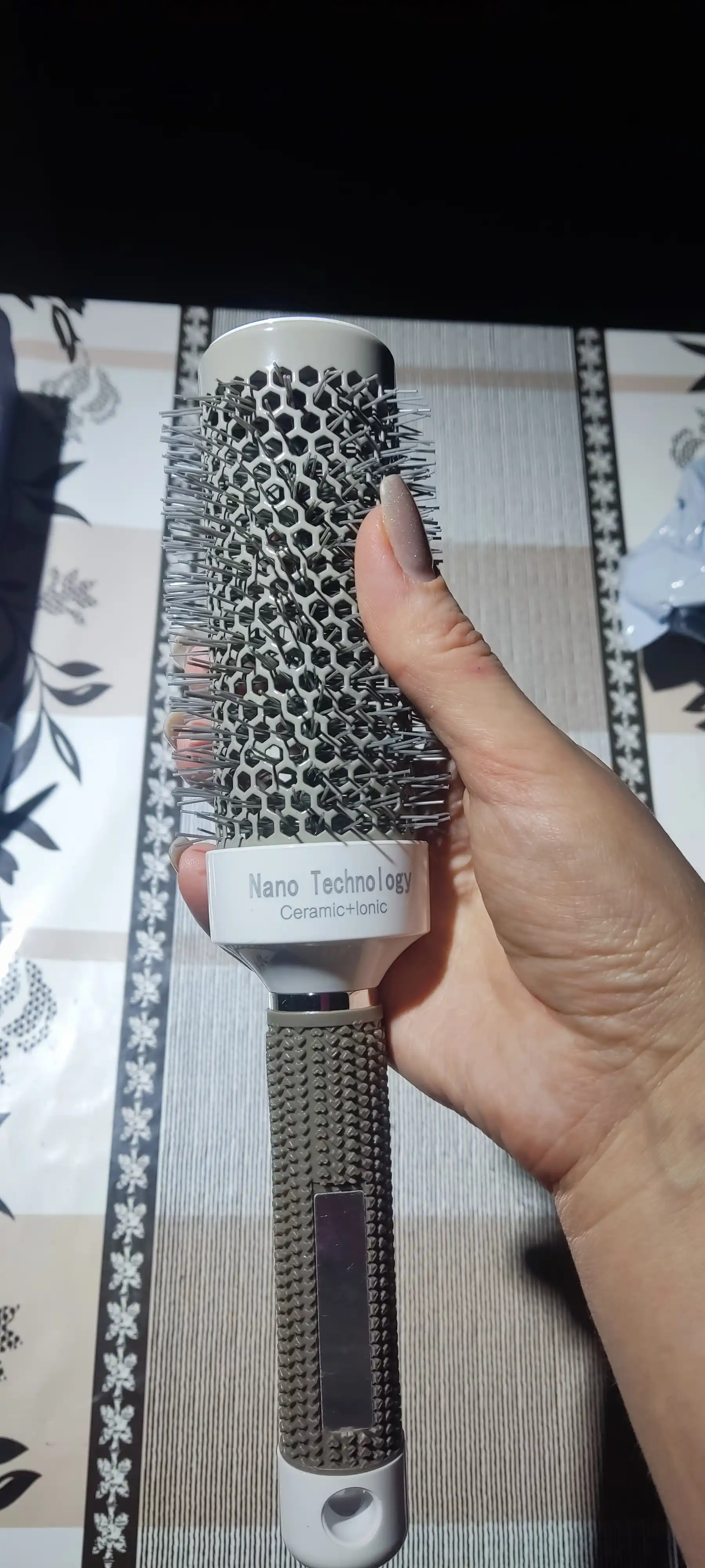 Расческа Брашинг керамическая Nano Technology 