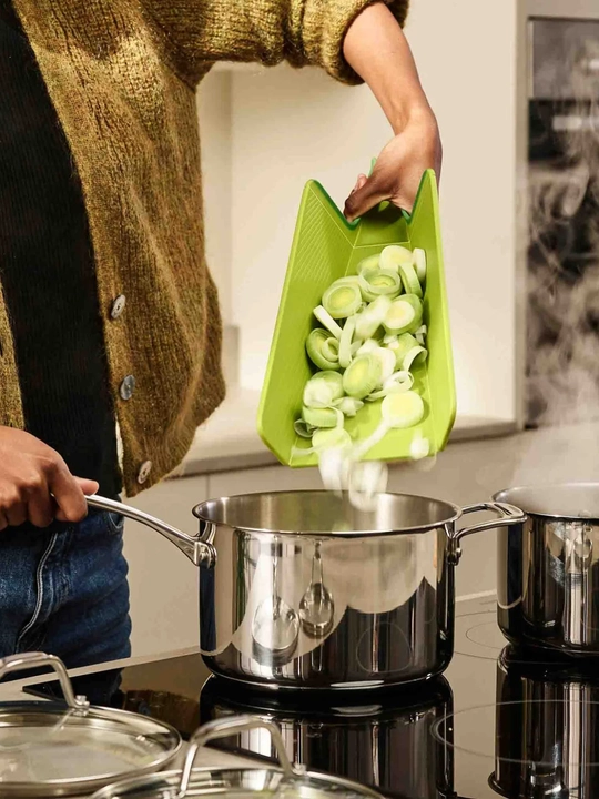 Katlamali kesish taxtasi Chop2Pot™ Plus yashil JosephJoseph, 60201