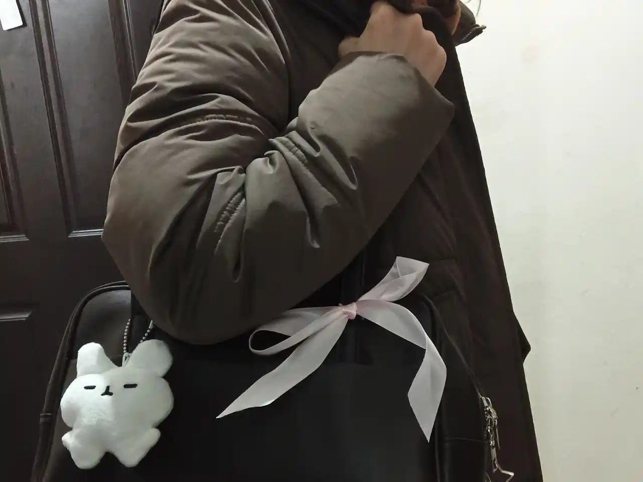 Ayollar sumkasi, koreys uslubidagi tabiiy eko charm, krossbodi, kundalik, shahar uchun