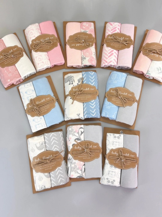 Набор пелёнок (Baby Blanket) для новорождённых, 2 шт