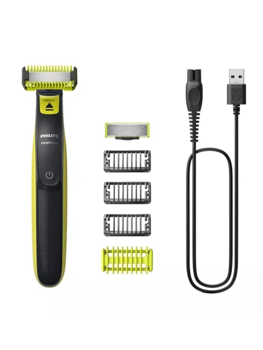 Philips OneBlade QP2824 soqol mashinasi, aylanadigan, suv o'tkazmaydigan, nam va quruq