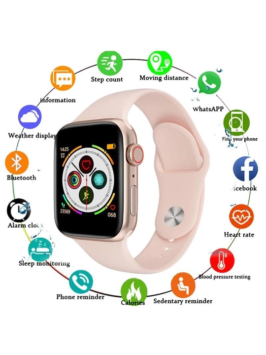 Aqlli soatlar Smart Watch Big T800 Pro Max, Android va iOS uchun, 45 mm