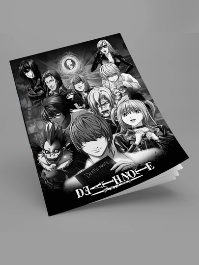 Блокнот с иллюстрациями Аниме — SALO-ANIME12-КОРАЛЛ