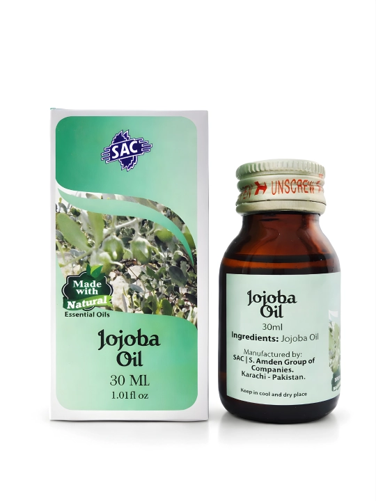 Tabiiy Jojoba yog'i, 30 ml, yuz tana va sochlar uchun, Jojoba yog'i kosmetik, yuz, tana - 