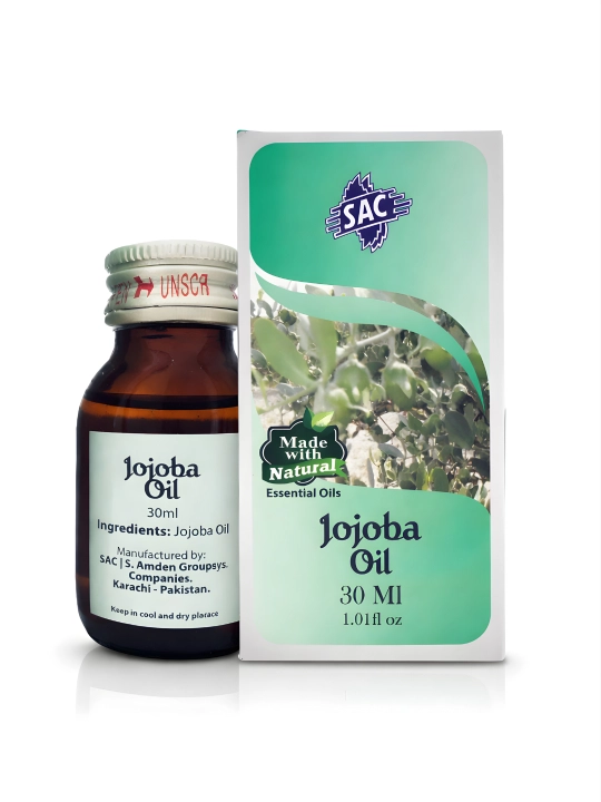 Tabiiy Jojoba yog'i, 30 ml, yuz tana va sochlar uchun, Jojoba yog'i kosmetik, yuz, tana