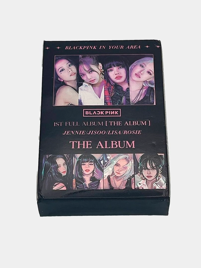 Коллекционные Lomo карты K-Pop BlackPink, 55 штук — 4HOME-1551539-ЧЕРНСТЕ