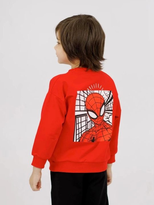 Детский костюм для мальчика "Spiderman", 100% хлопок
