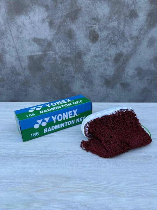 Бадминтонные сетки Yonex одобрены для использования на турнирах. Размер сетки: 6 x 0.76 м - 