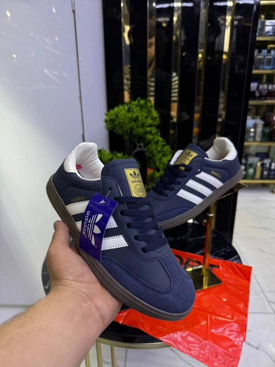 Adidas Samba — erkaklar krossovkasi, sovg‘a: oq paypoq - 