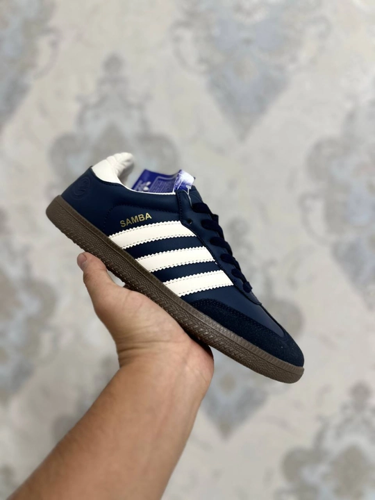 Adidas Samba — erkaklar krossovkasi, sovg‘a: oq paypoq