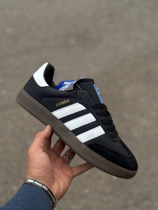 Adidas Samba — erkaklar krossovkasi, sovg‘a: oq paypoq