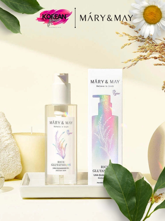 Gidrofil moy Mary & May Rice Glutathione LHA Cleansing Oil