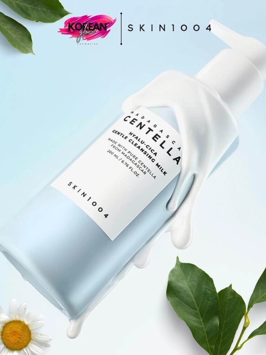 SKIN1004 Madagascar Centella Hyalu-Cica Gentle Cleansing Milk — terini tozalash uchun muloyim sut (cleansing milk)