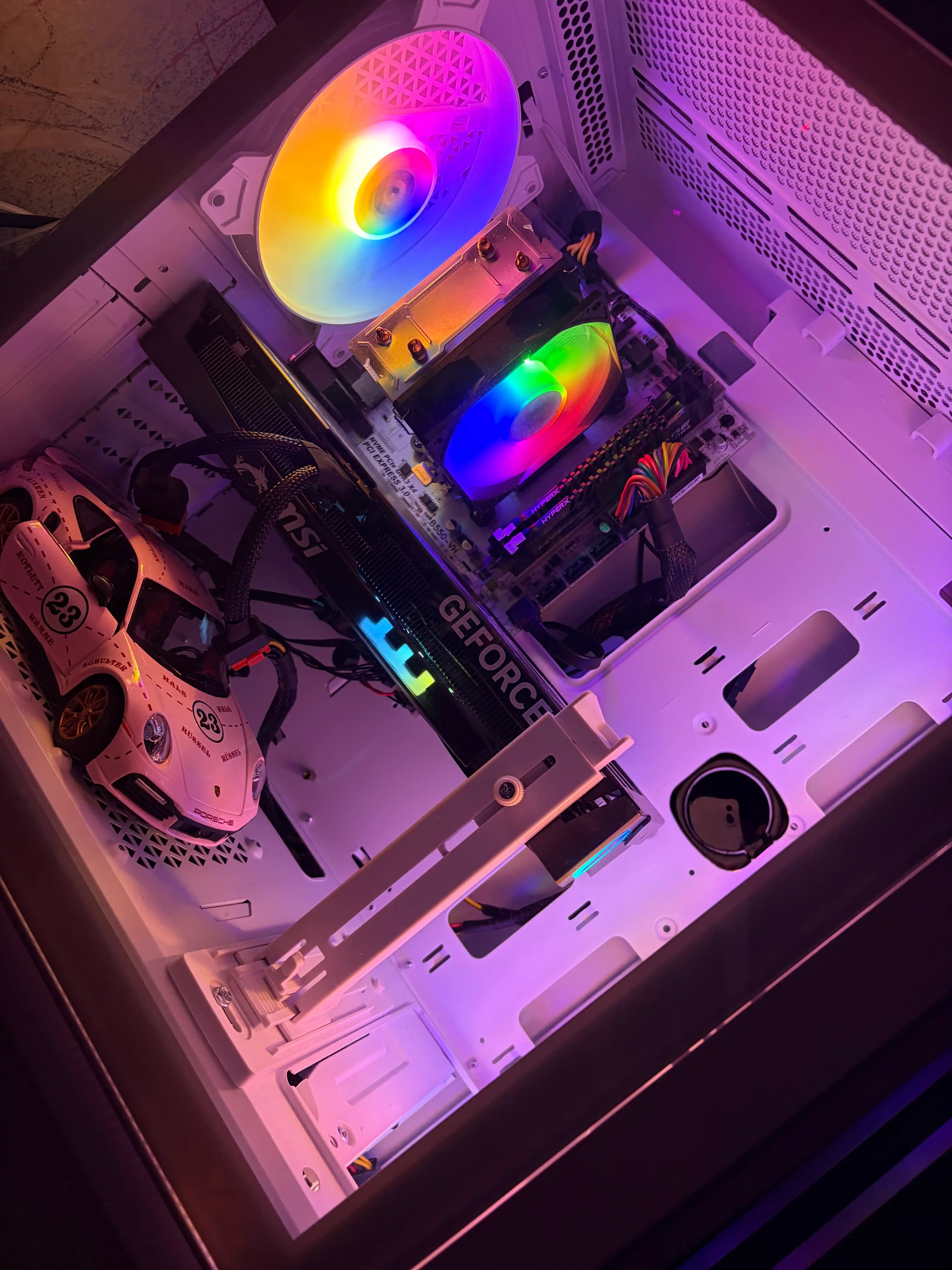 Zalman i6 kompyuter korpusi, ATX, 4 ta kuler to‘plamda, oyna, RGB yoritgich