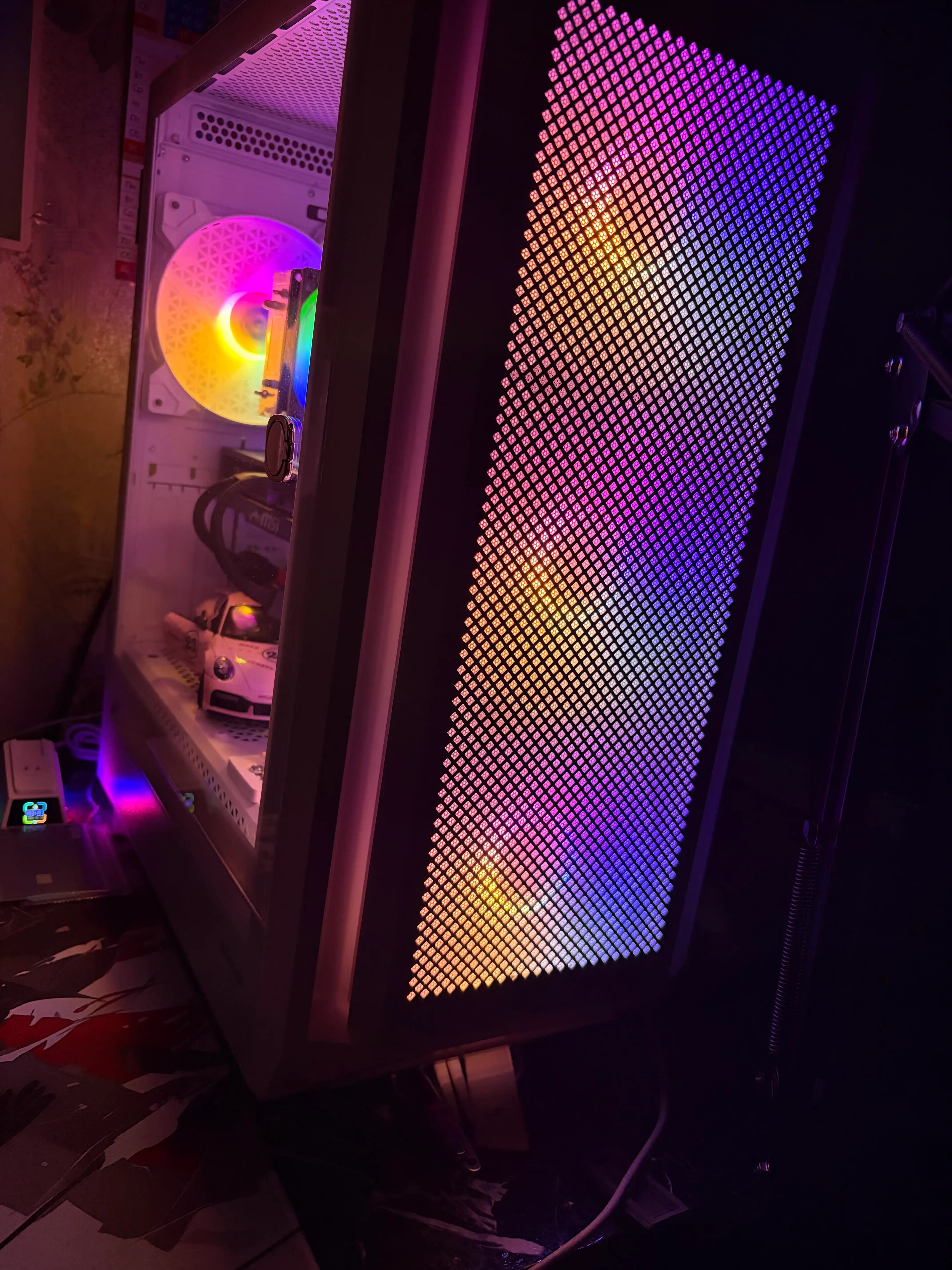 Zalman i6 kompyuter korpusi, ATX, 4 ta kuler to‘plamda, oyna, RGB yoritgich