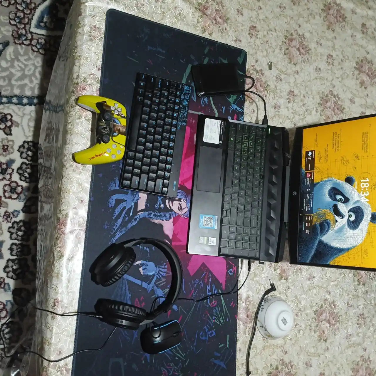 Joystik PS4, Android, iOS, PC uchun simsiz PS4 geympad, joystik