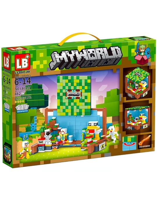 My world konstruktor o'rdak 482 ta bloklar, aql rivojlantiradigon - 