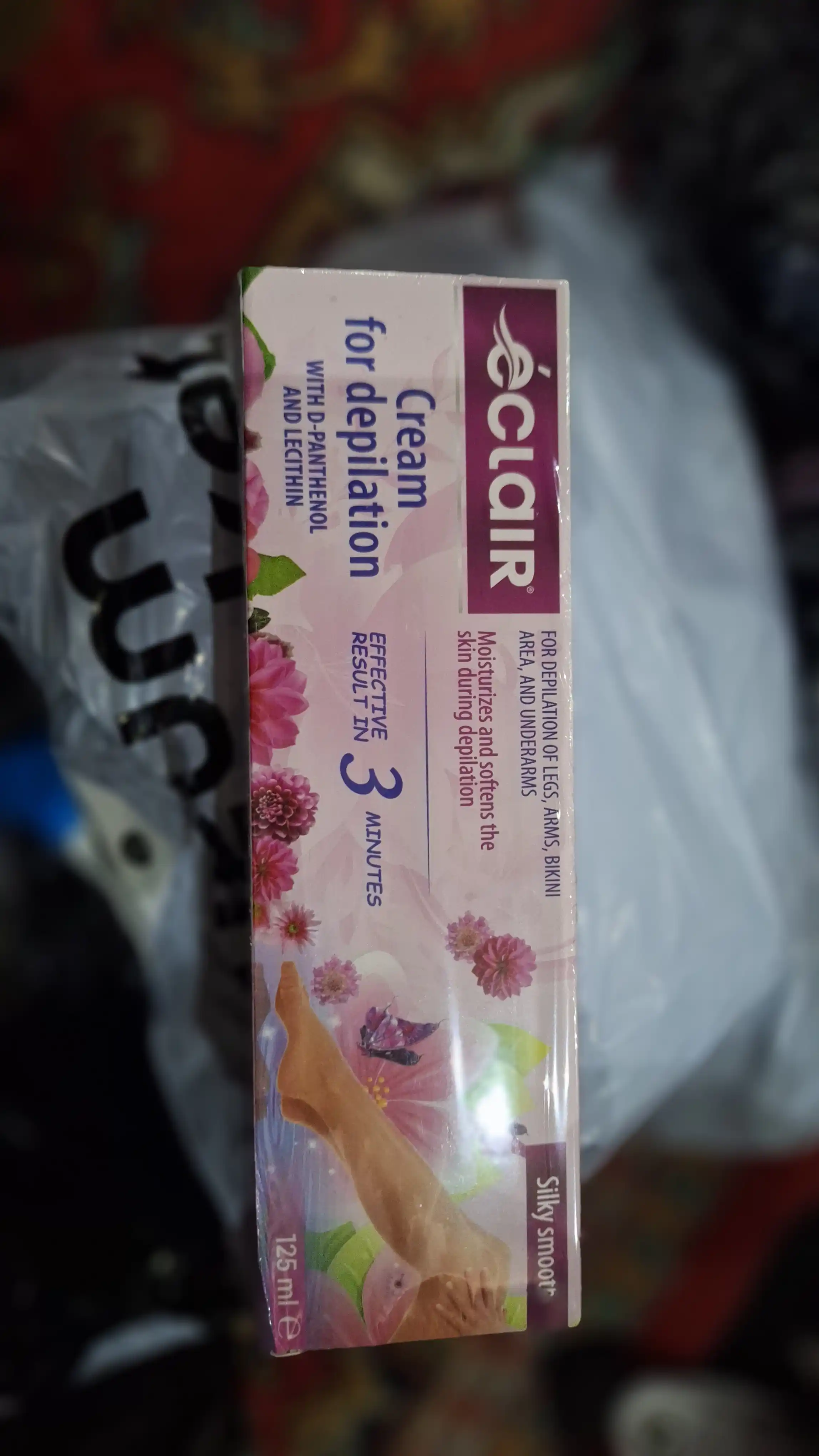 Крем депилятор "Eclair" Гладкий щелк, 125 мл