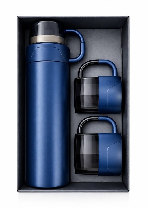 Termos sovg'abop to'plam, 2 ta qo'shimcha chashka bilan, 500 ml