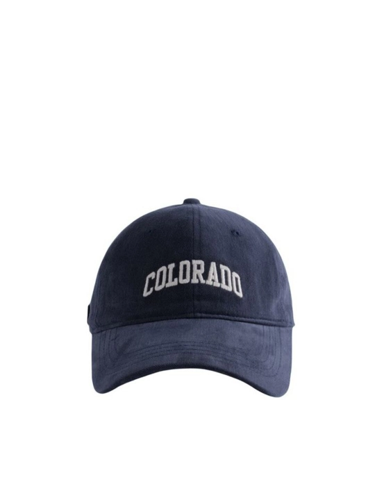 Бейсболка с надписью COLORADO, кепка, унисекс, весенне-осенняя, с глубоким верхом