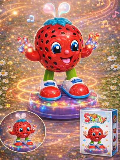 Музыкальная танцующая игрушка — 0703202-MULTFILM-КРАСН