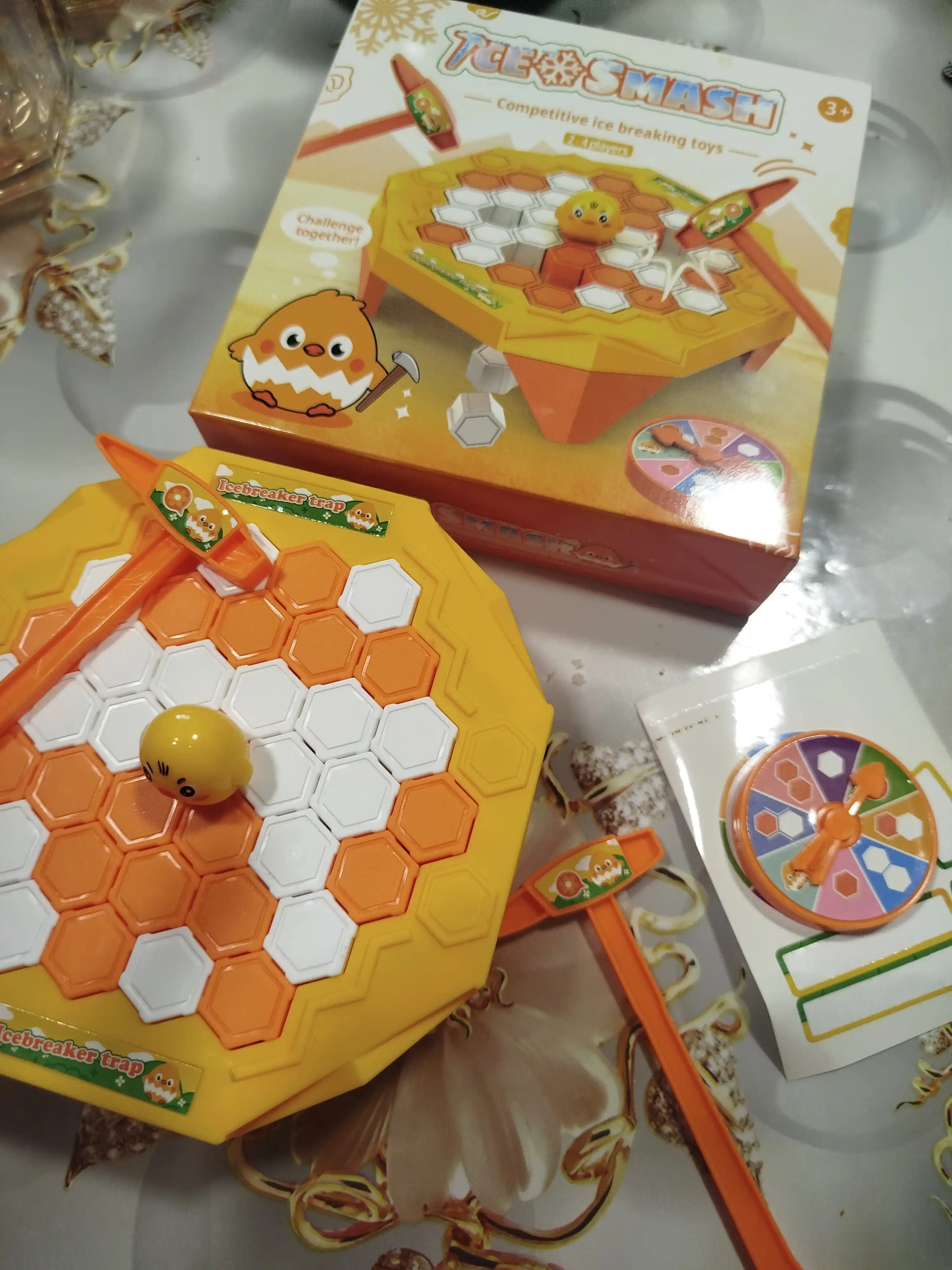 Игра Пингвин на льдине, головоломка, игрушка с молотками, настольная игра