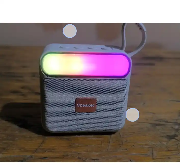 Bluetooth колонка BS06 с сабвуфером — портативная акустическая система HIFI