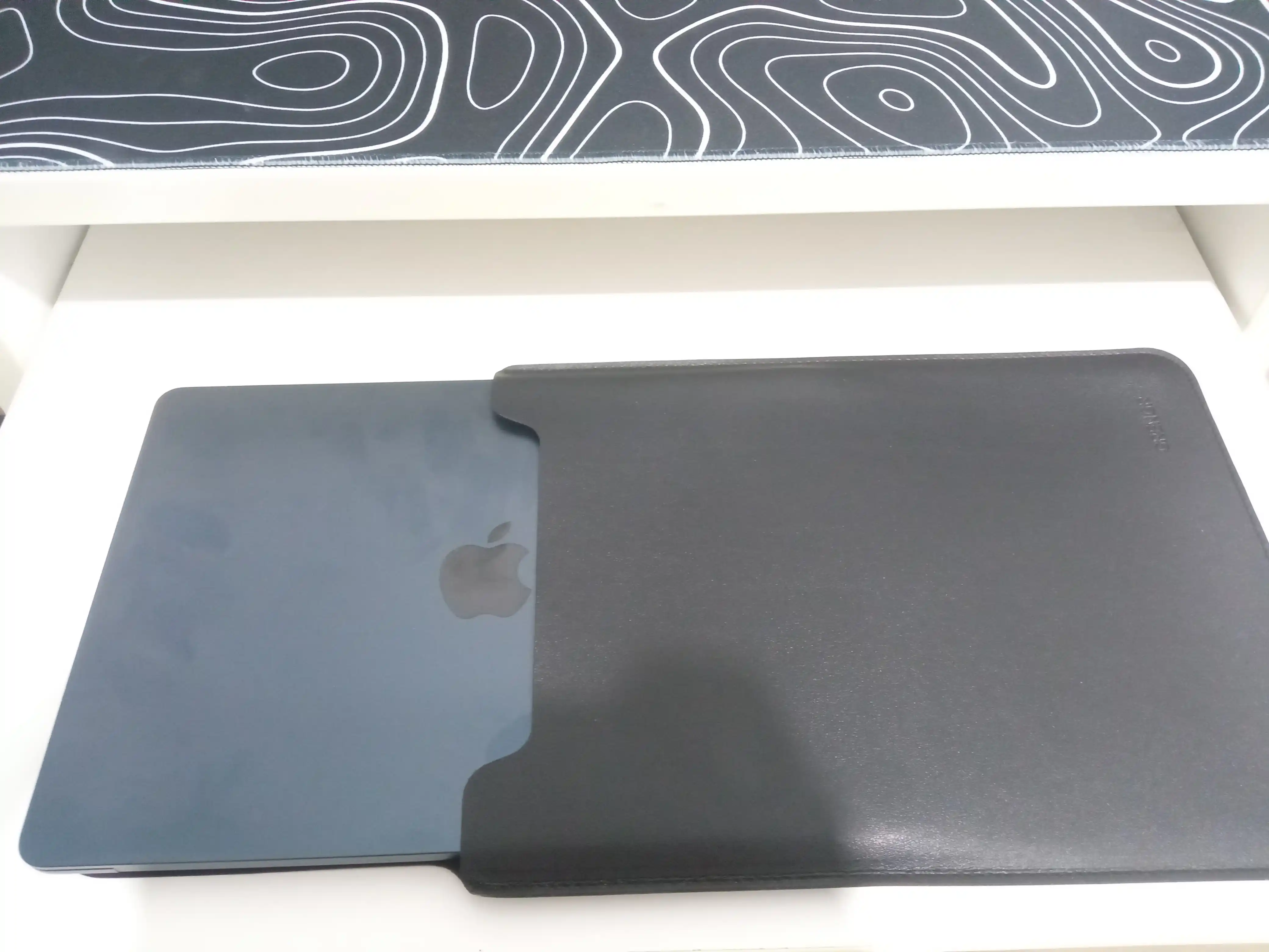 Чехол сумка для ноутбука 13-15" и MacBook, защитный кейс из эко кожи