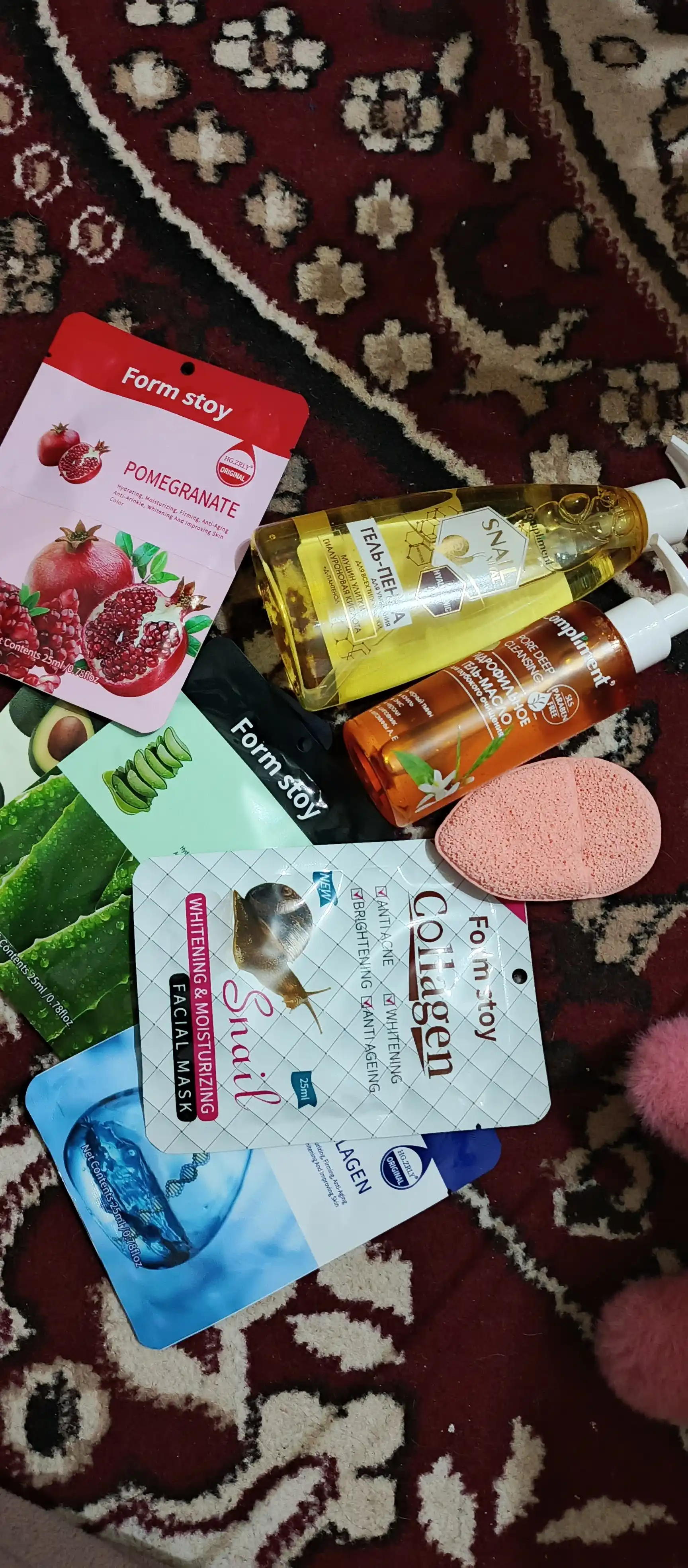 Yuvish, terini tozalash uchun gel, yuvinish uchun gel Compliment, 250 ml