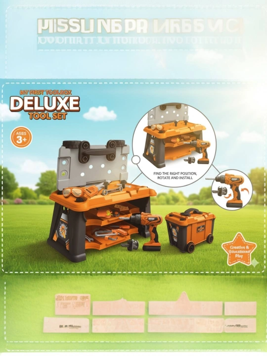 "Детский игровой верстак Deluxe" (25 предметов)