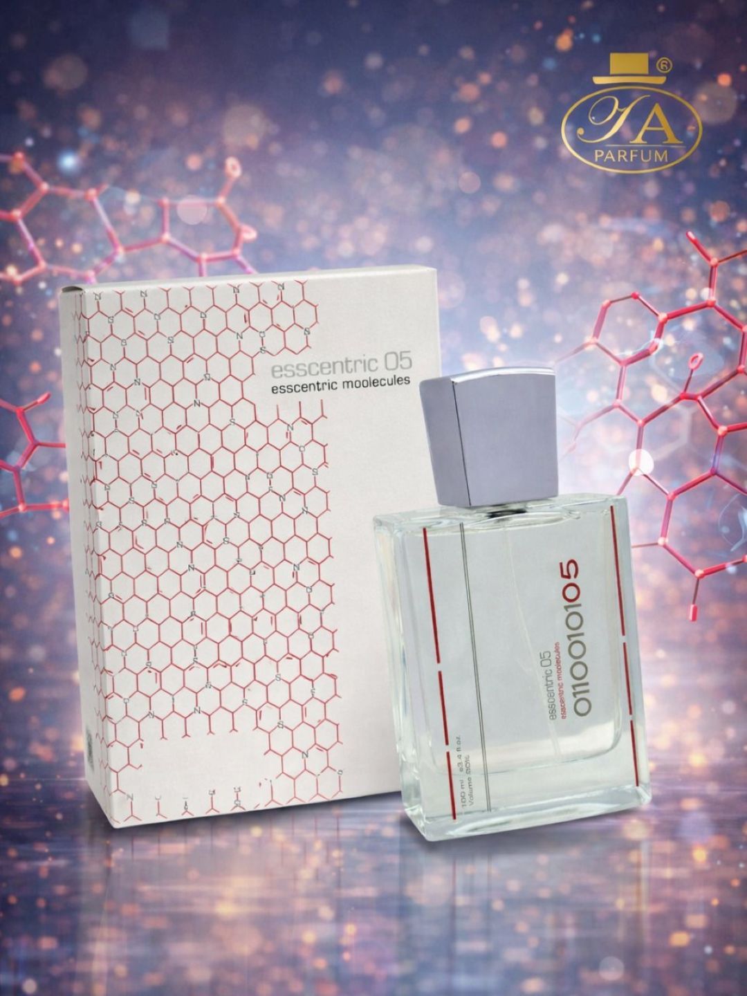 Ayollar vaerkaklar uchun parfumlangan suv, ESSENTRIC MOLECULA 05, 100 ml - 
