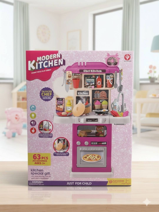 Modern Kitchen o‘yin to‘plami (63 ta buyum) - 