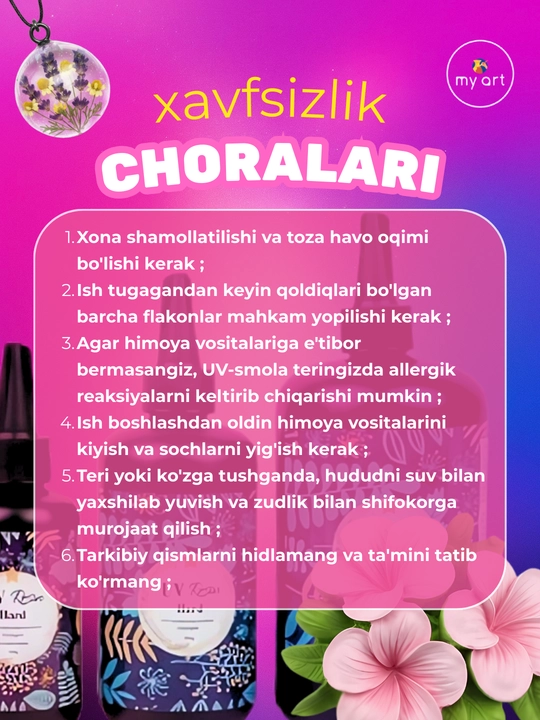 Epoksi smola UV chiroq bilan, UV epoksid smola zargarlik buyumlari yasash uchun