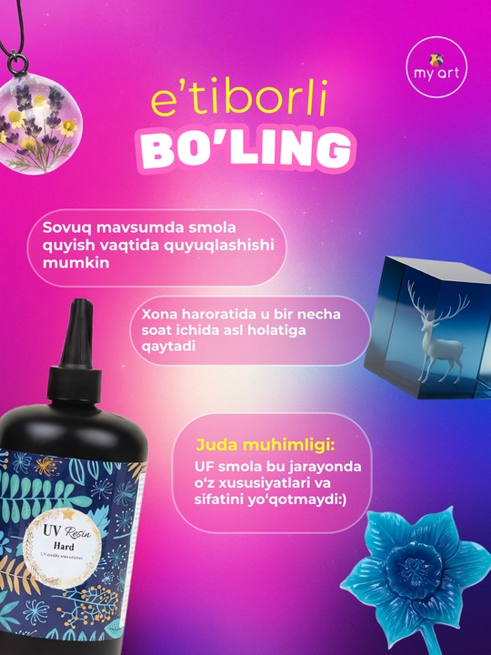 Epoksi smola UV chiroq bilan, UV epoksid smola zargarlik buyumlari yasash uchun