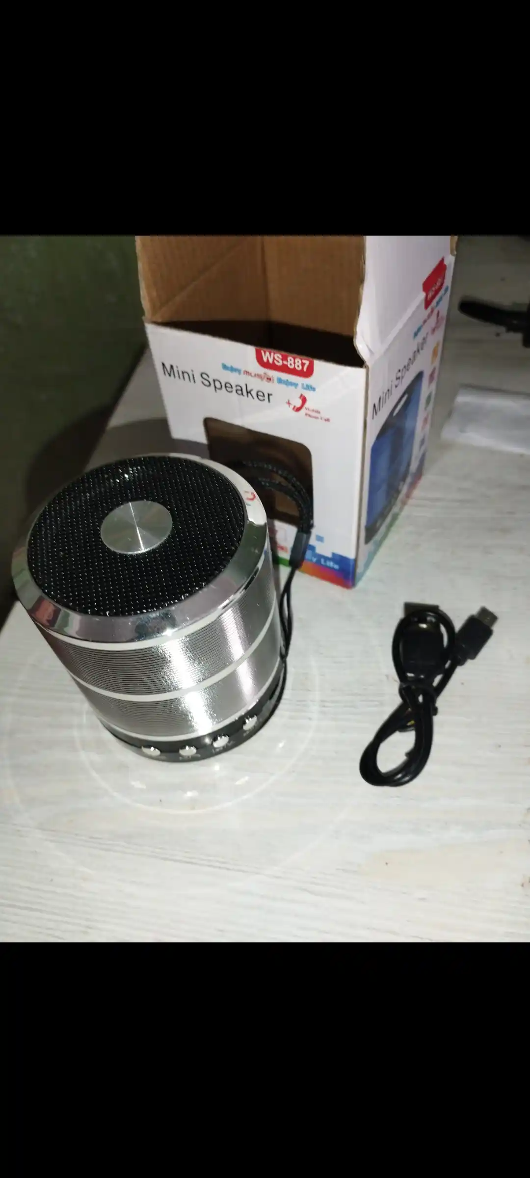 WS-887 mini speaker — мини Bluetooth колонка для музыки везде