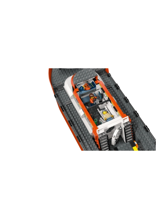 LEGO konstruktor City Sohil qo‘riqlash qutqaruv kateri va vertolyoti 60504
