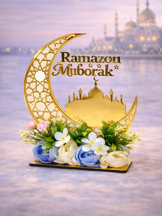 Topper podstavka, dasturxon uchun bezak Ramadan, Bismillah, Alhamdullilah - 
