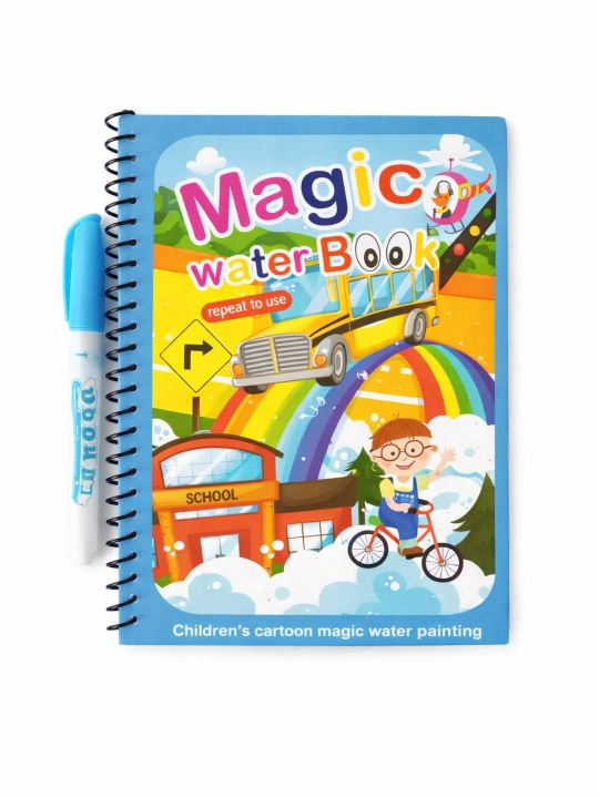 Magic Water Book многоразовая детская книжка для рисования водой - 