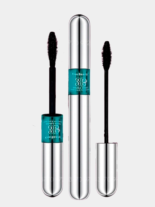 Kiprik uchun Kiss beauty bo‘yog‘i, 2 tasi 1 da, 3D, ikki tomonlama effektli - 