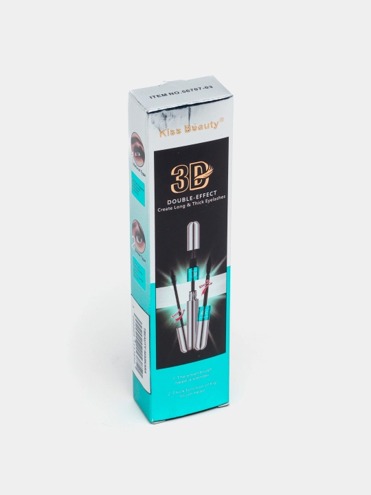 Kiprik uchun Kiss beauty bo‘yog‘i, 2 tasi 1 da, 3D, ikki tomonlama effektli