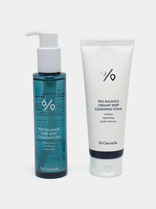 Очищающий набор средств для лица Dr.Ceuracle Pro Balance Cleansing Duo Set