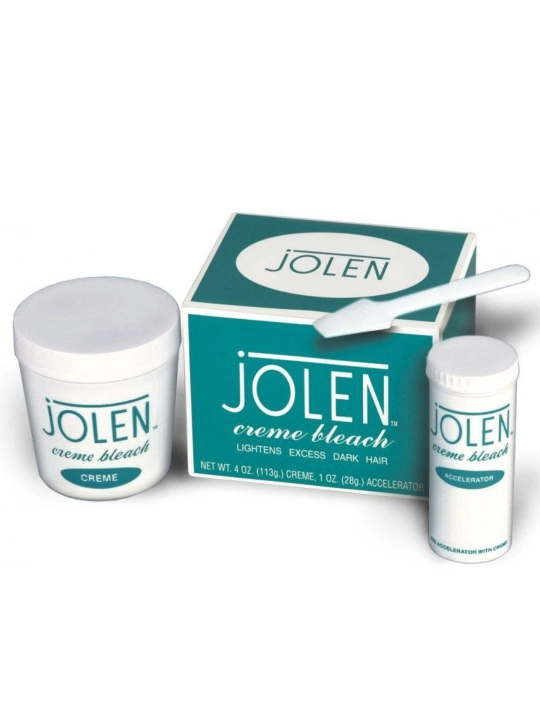 Sochni oqartiruvchi krem Jolen, 28g+7g - 