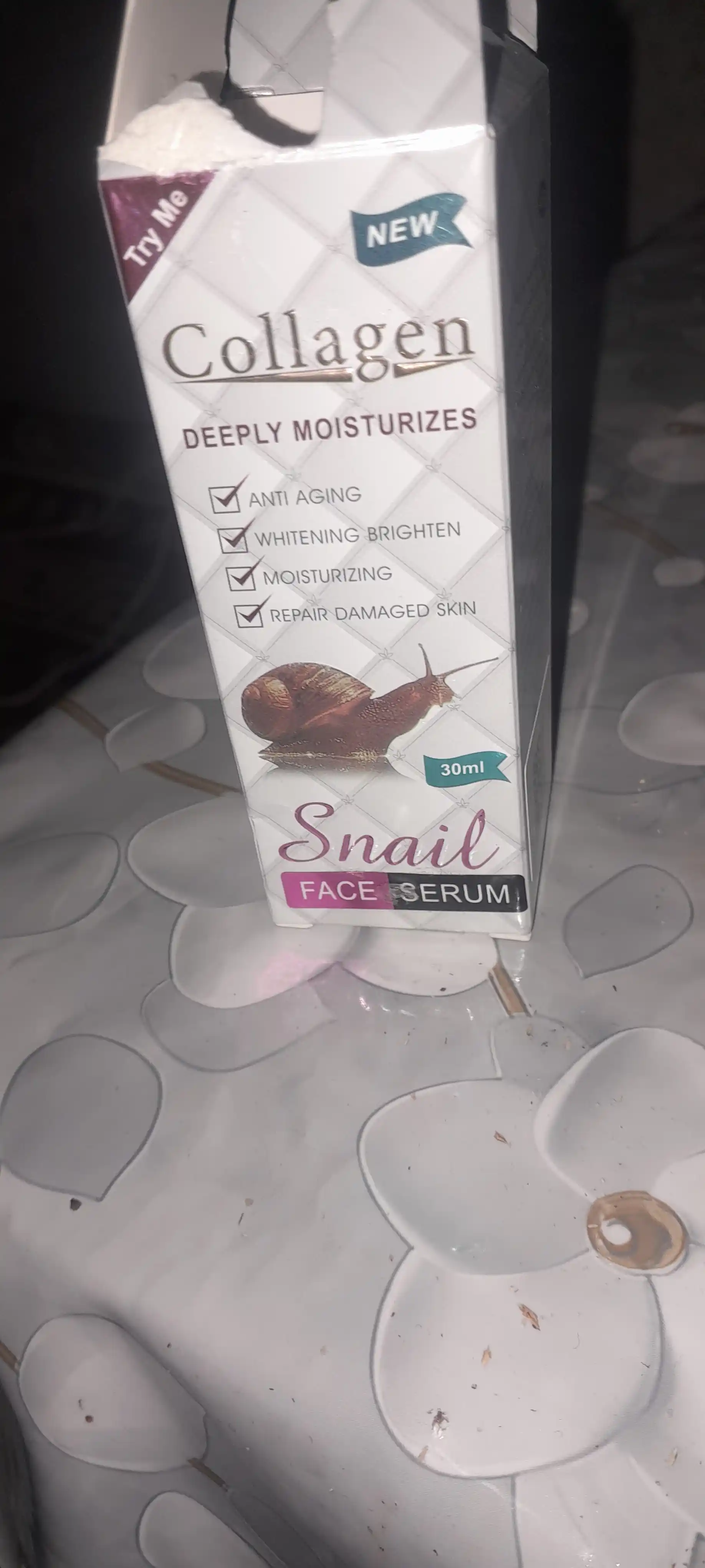 База для лица Collagen, отбеливающий, анти-акне и антивозрастной, 4 в 1, 30 г