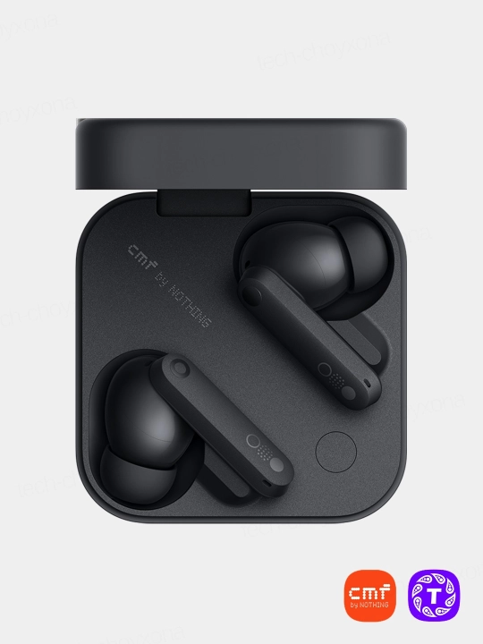 CMF Buds Pro 2 minigarniturasi ANC bilan, tortib olinadigan mikrofon, Bluetooth 5.3, ko'k