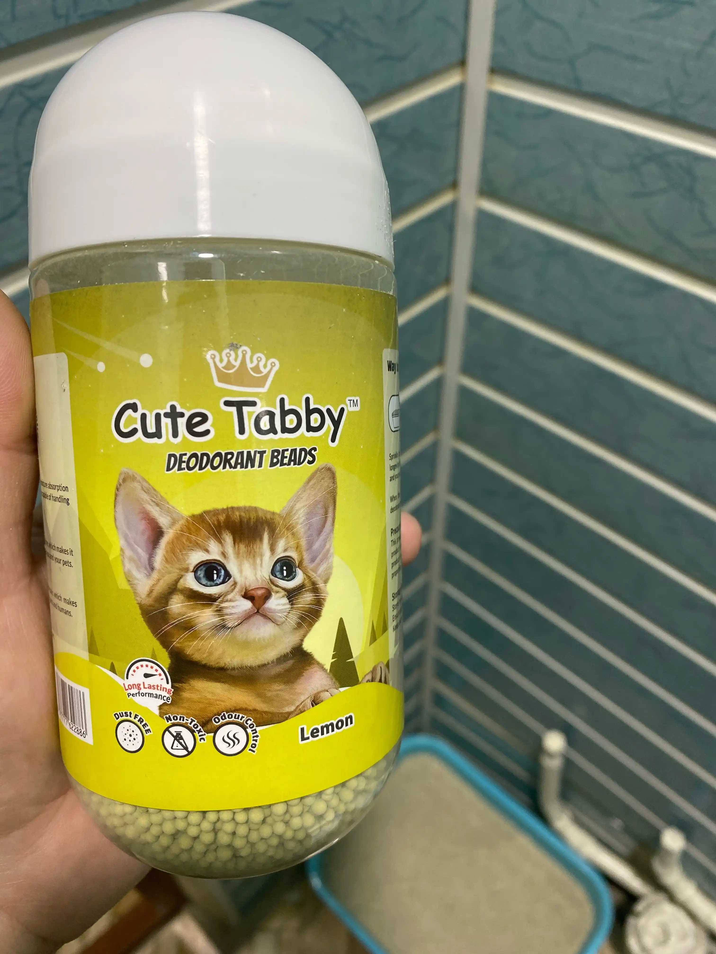Дезодорант-шарики для кошачьего туалета