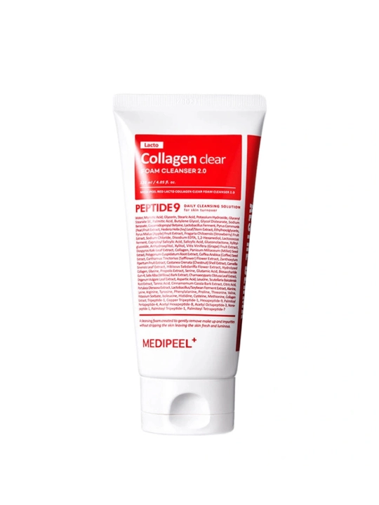 Очищающая пенка с коллагеном Medipeel Lacto/Vitamin Collagen Clear Foam Cleanser 2.0 - 
